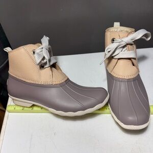 sperry saltwater duck boots womens sale